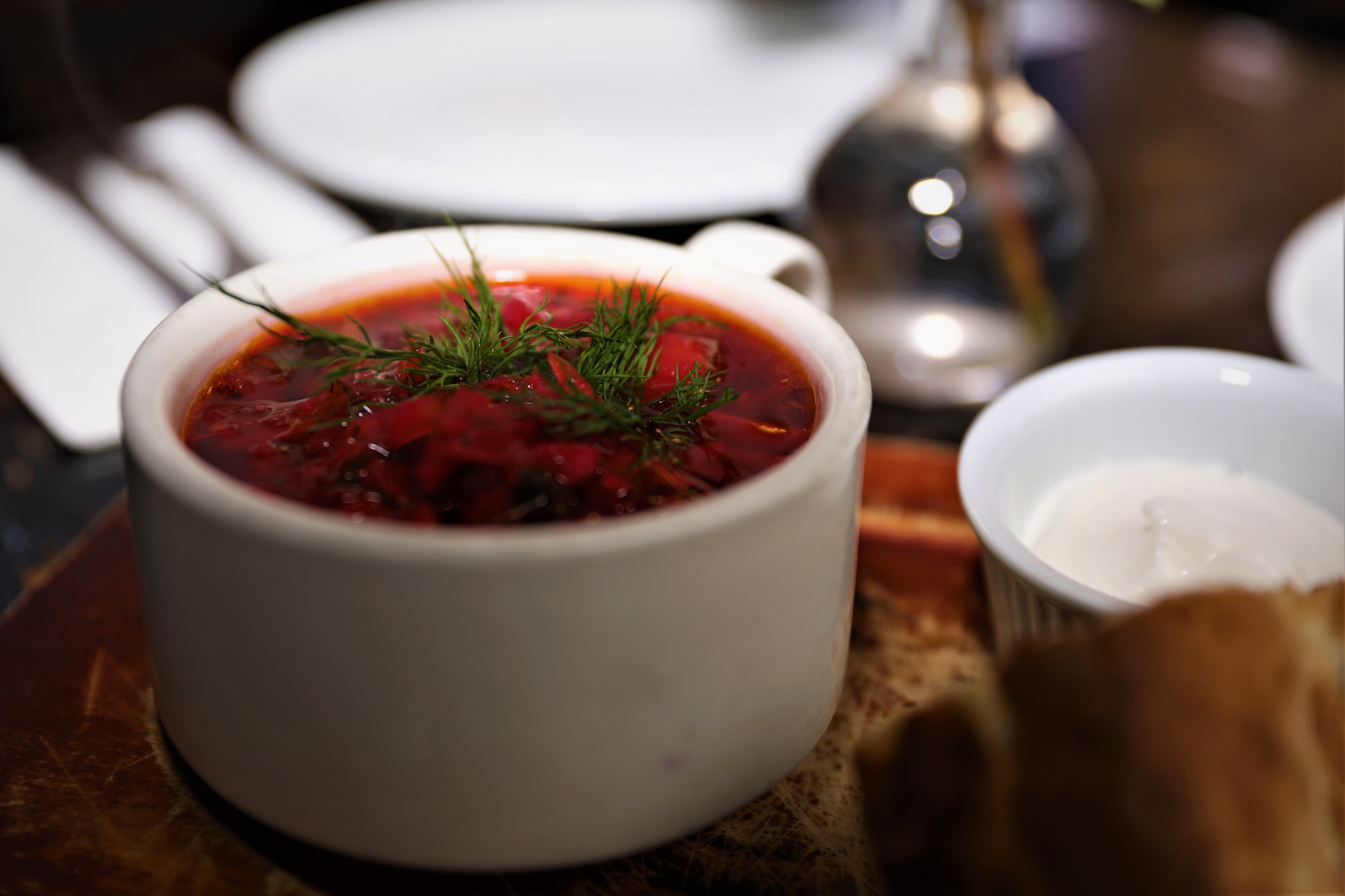 Order Borscht Soup food online from Oda House store, New York on bringmethat.com