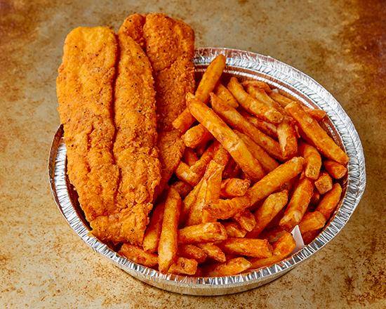 Order Fish N Chips food online from Naz's Halal Food store, Levittown on bringmethat.com