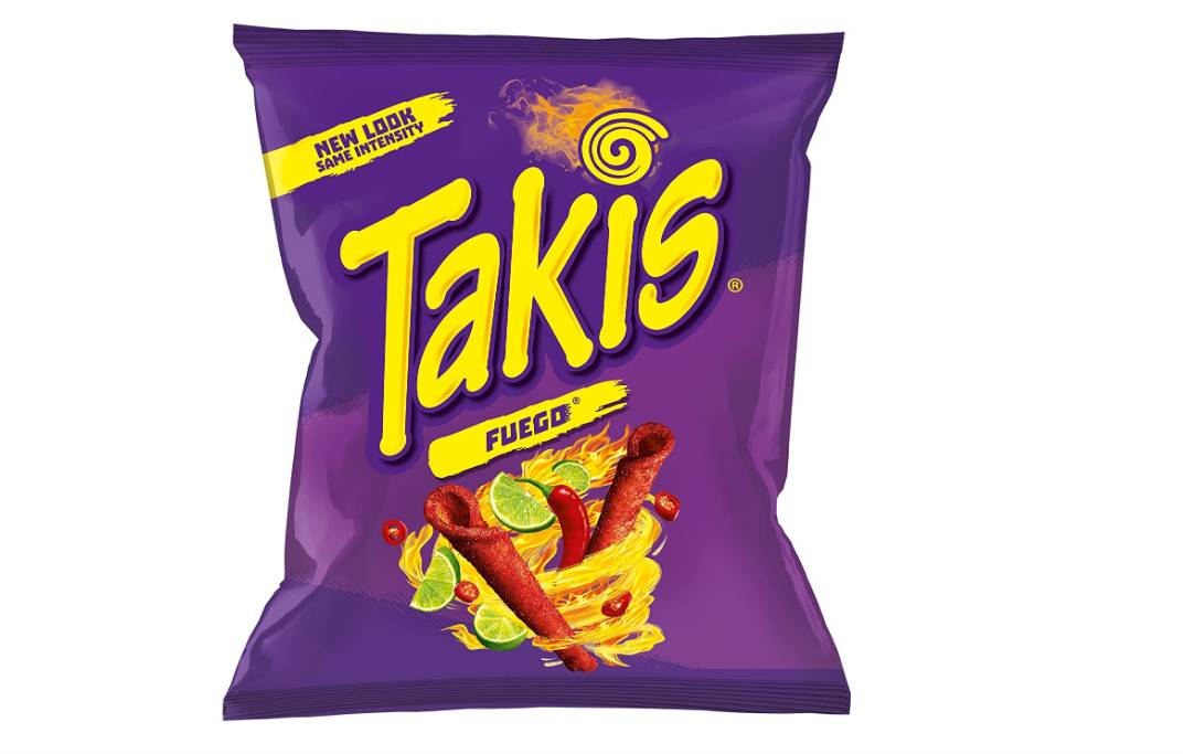Order Takis - Crunchy Rolled Tortilla Chips – Fuego Flavor (Hot Chili Pepper & Lime), 4 Ounce  food online from Windy City Liquor Market store, El Cajon on bringmethat.com