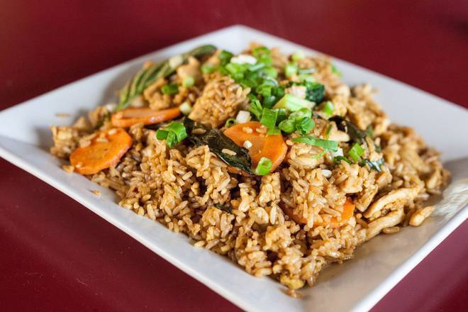 Order Basil Fried Rice food online from Mei Mei's Kitchen store, Sunset Valley on bringmethat.com