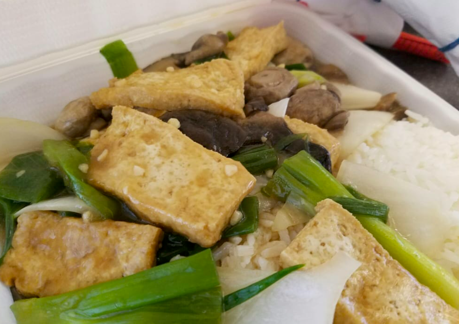 Order V9. Dau Hu Xao Ba Nam food online from Sais Restaurant store, San Francisco on bringmethat.com