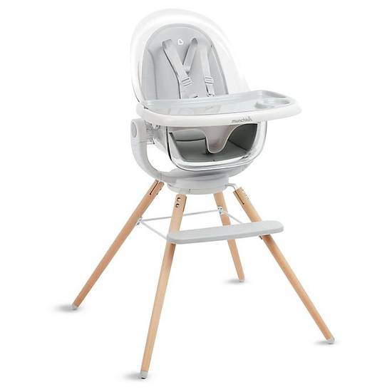 Order Munchkin® 360-Degree Cloud™ Swivel High Chair in Grey/White food online from Bed Bath & Beyond store, Poughkeepsie on bringmethat.com
