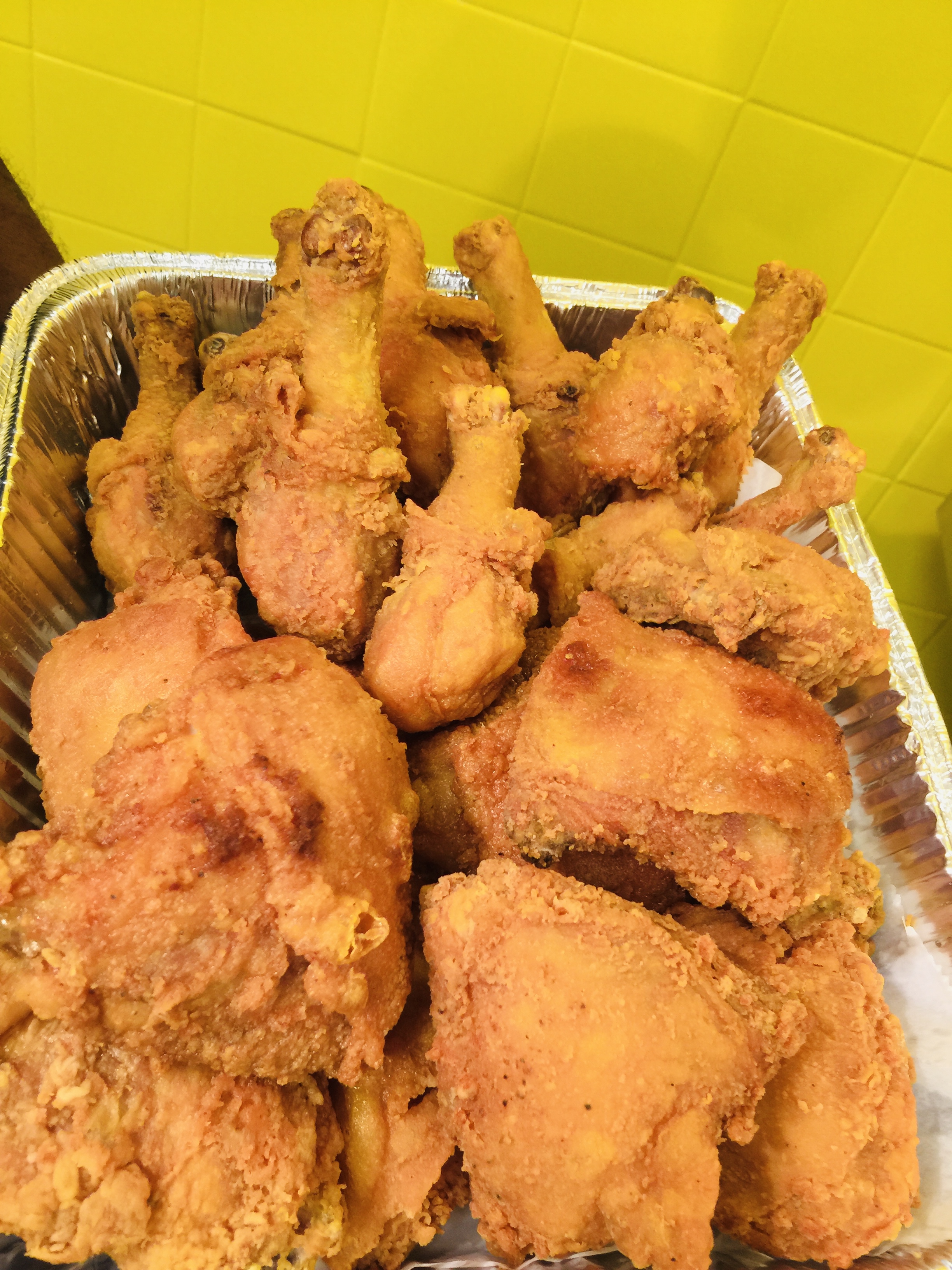 Order Fried Chicken food online from Mum's Jamaican Restaurant store, Raleigh on bringmethat.com