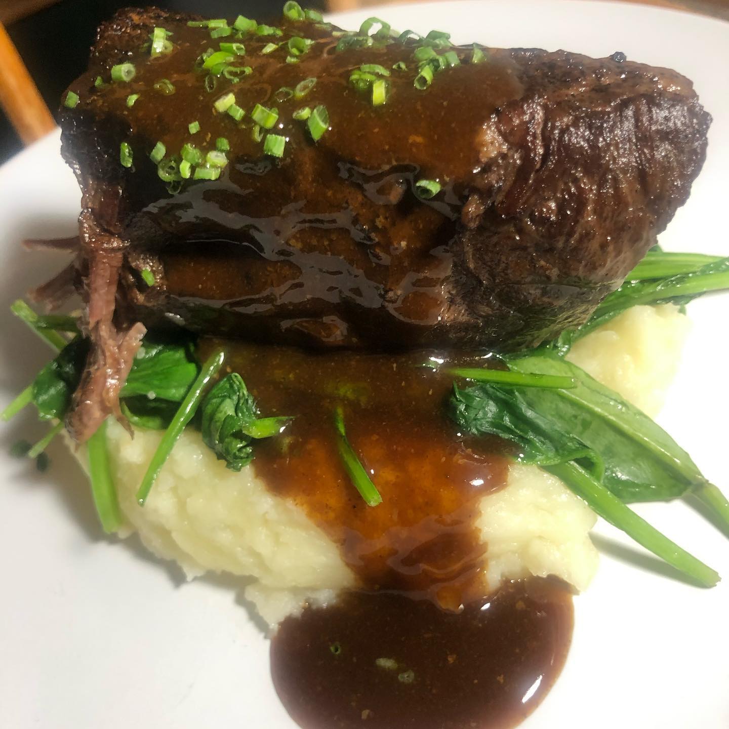 Order House Braised Short Ribs food online from One Fish Two Fish Restaurant store, Wildwood on bringmethat.com