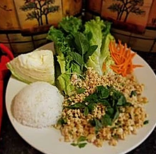 Order Larb food online from Long Beach Cafe store, Lakewood on bringmethat.com