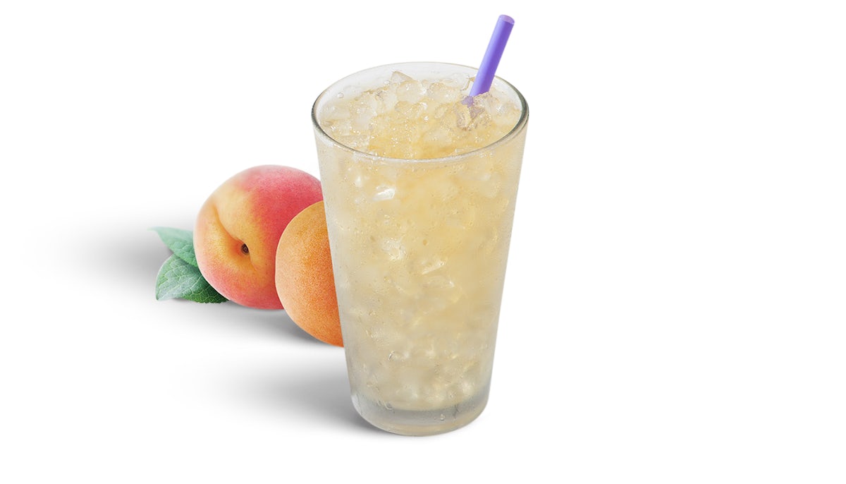 Order Flavored|Orchard Peach Iced Tea food online from The Coffee Bean & Tea Leaf store, Downey on bringmethat.com