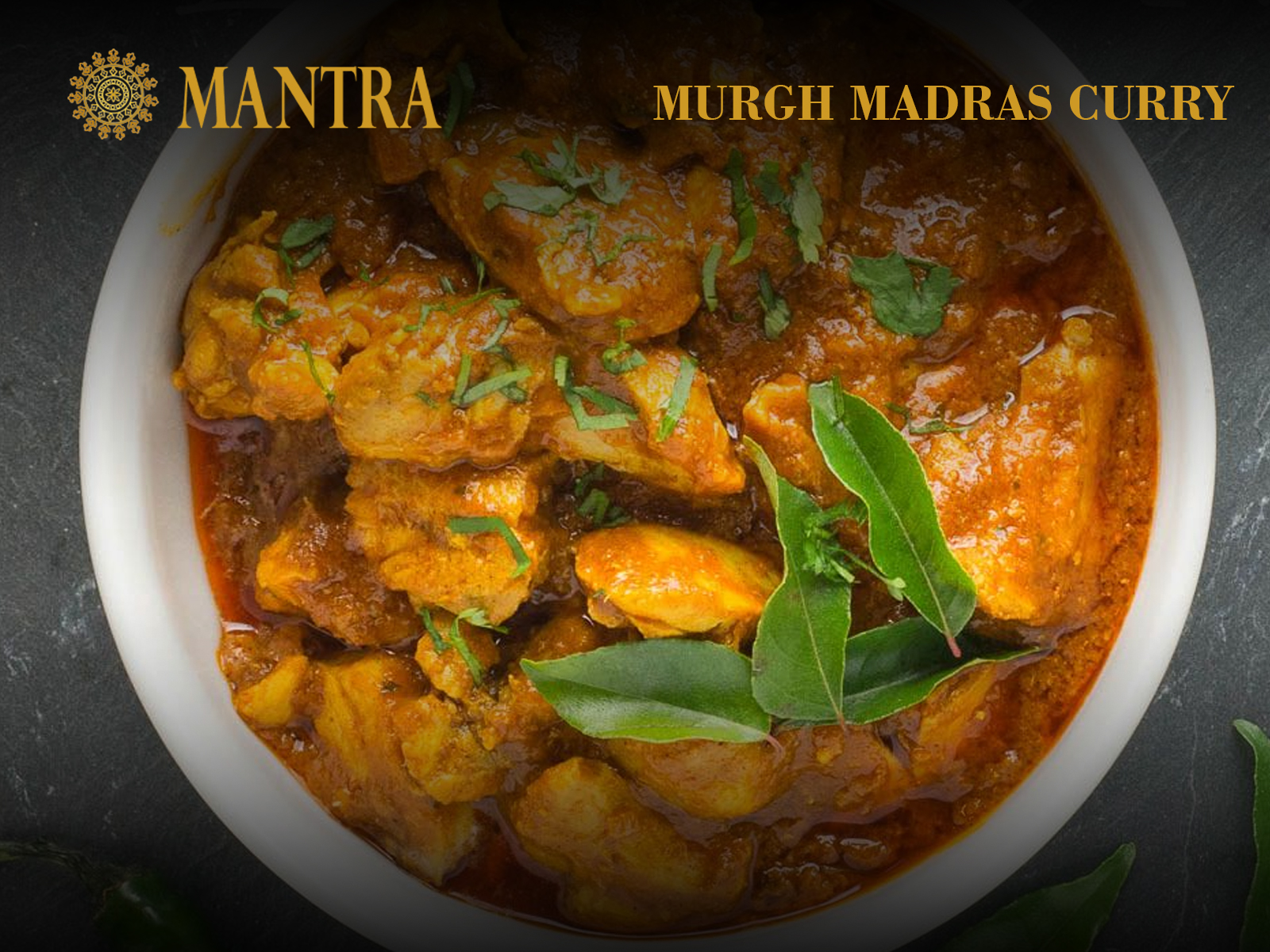 Order Murgh Madras Curry food online from Mantra restaurant store, Jersey City on bringmethat.com