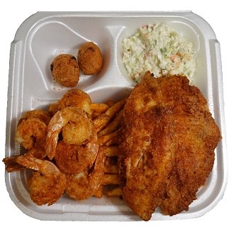 Order Mixed Seafood Dinner food online from Mid-East Cafe And Restaurant Llc store, Akron on bringmethat.com