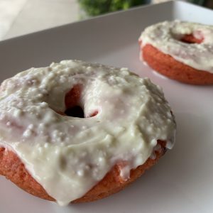 Order KETO The “Ana Lisa” Strawberry Cream Donut food online from Health Prep Meals store, Weslaco on bringmethat.com