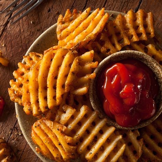 Order Waffle Fries food online from Squarz Bakery & Cafe store, Tempe on bringmethat.com