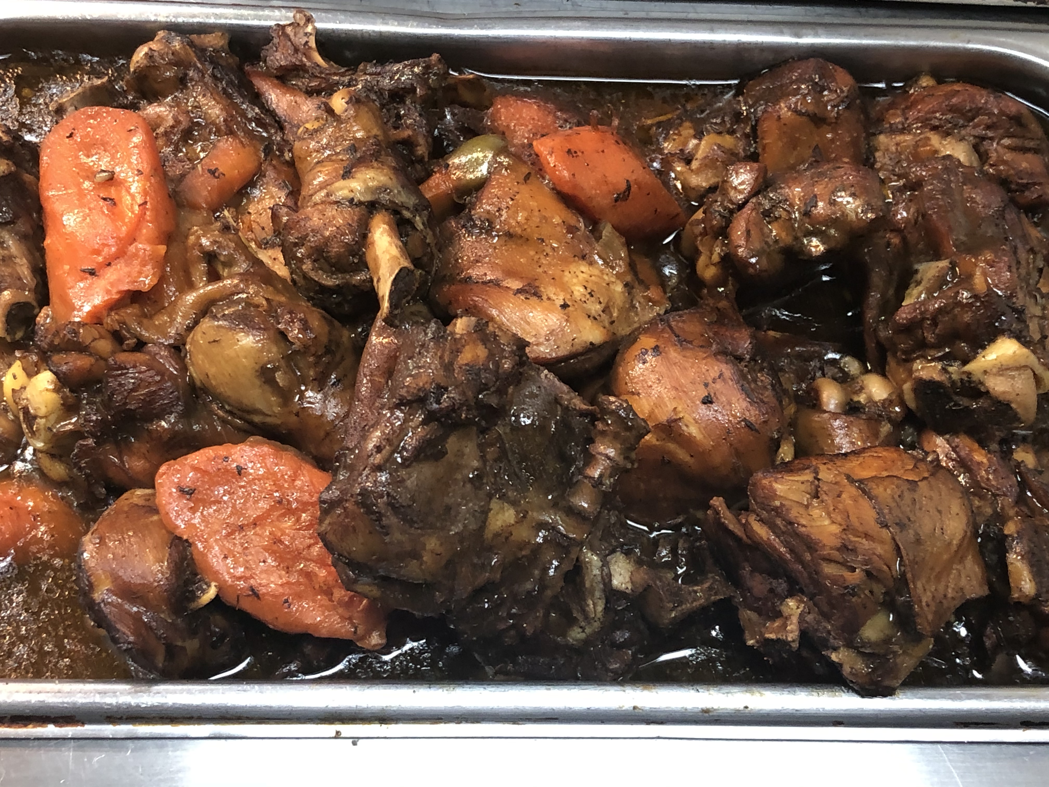 Order 4. Stew Chicken Dinner food online from Ready to go store, Hampton on bringmethat.com