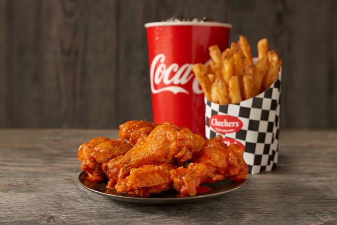 Order 5pc Classic Wings Combo food online from Checkers Drive-In store, Blue Ridge on bringmethat.com