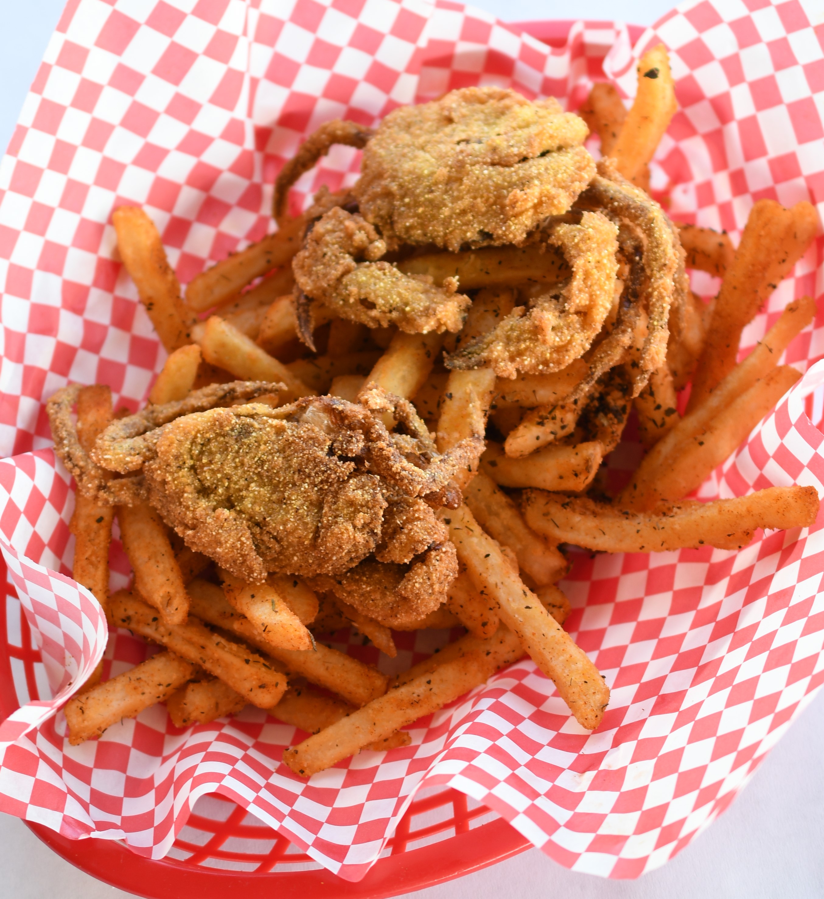 Order Soft Shell Crab Basket food online from Angry Crab Shack store, Yuma on bringmethat.com