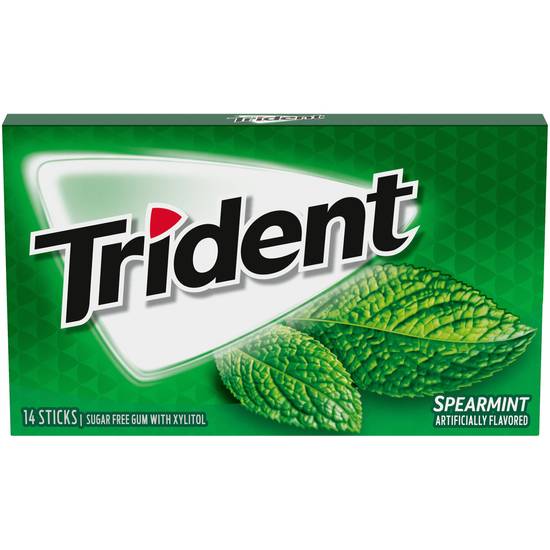 Order Trident Sugar Free Gum, Spearmint, 14 CT food online from Cvs store, FALLS CHURCH on bringmethat.com