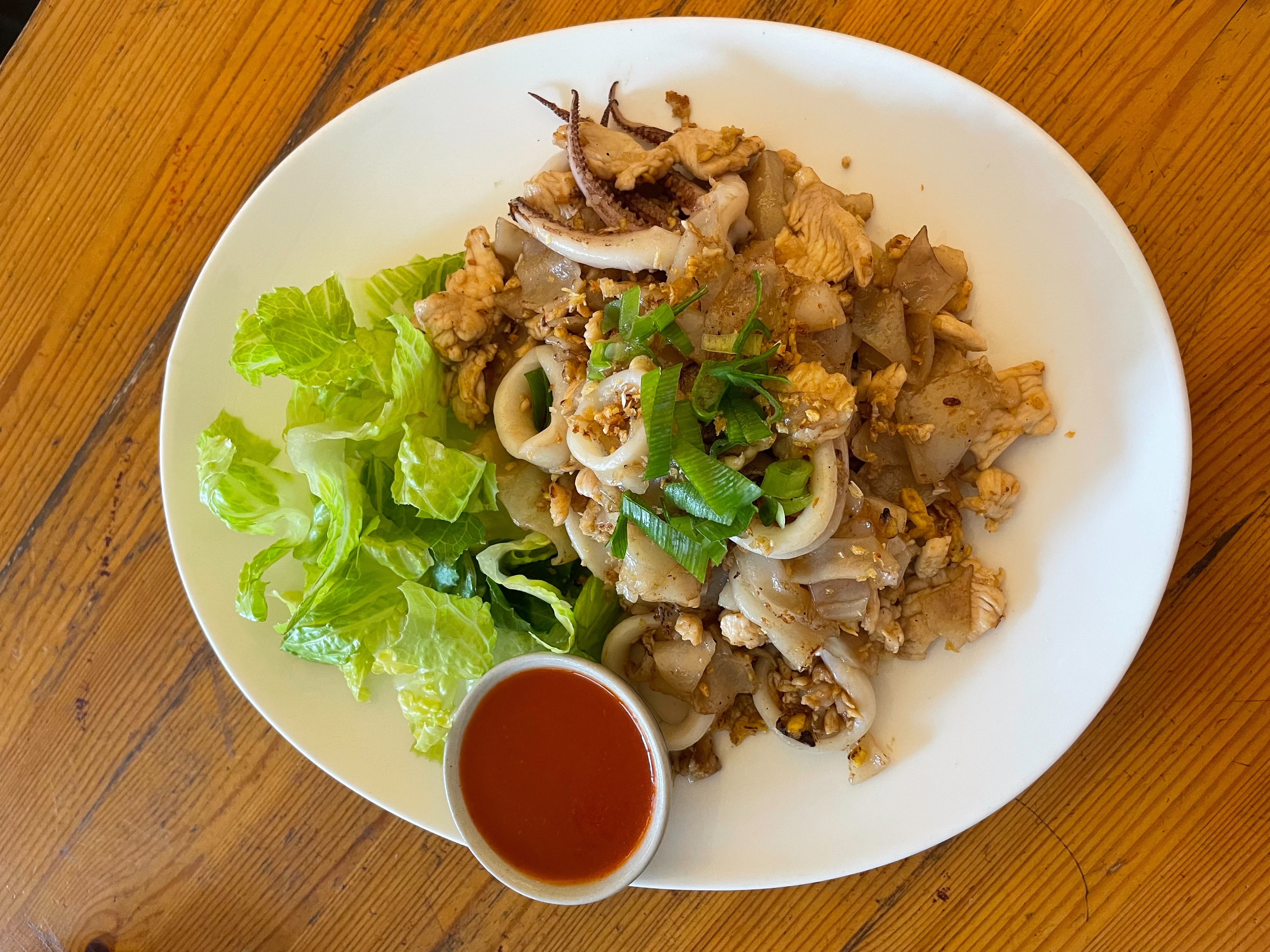 Order Gauy Tiew Kua  food online from Pad Thai store, New York on bringmethat.com