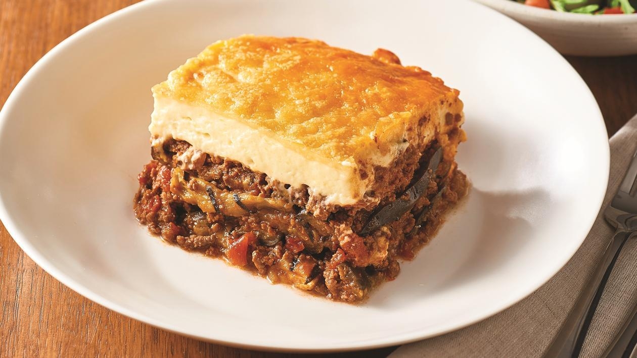 Order MOUSAKA food online from Leo's Coney Island store, Fenton on bringmethat.com