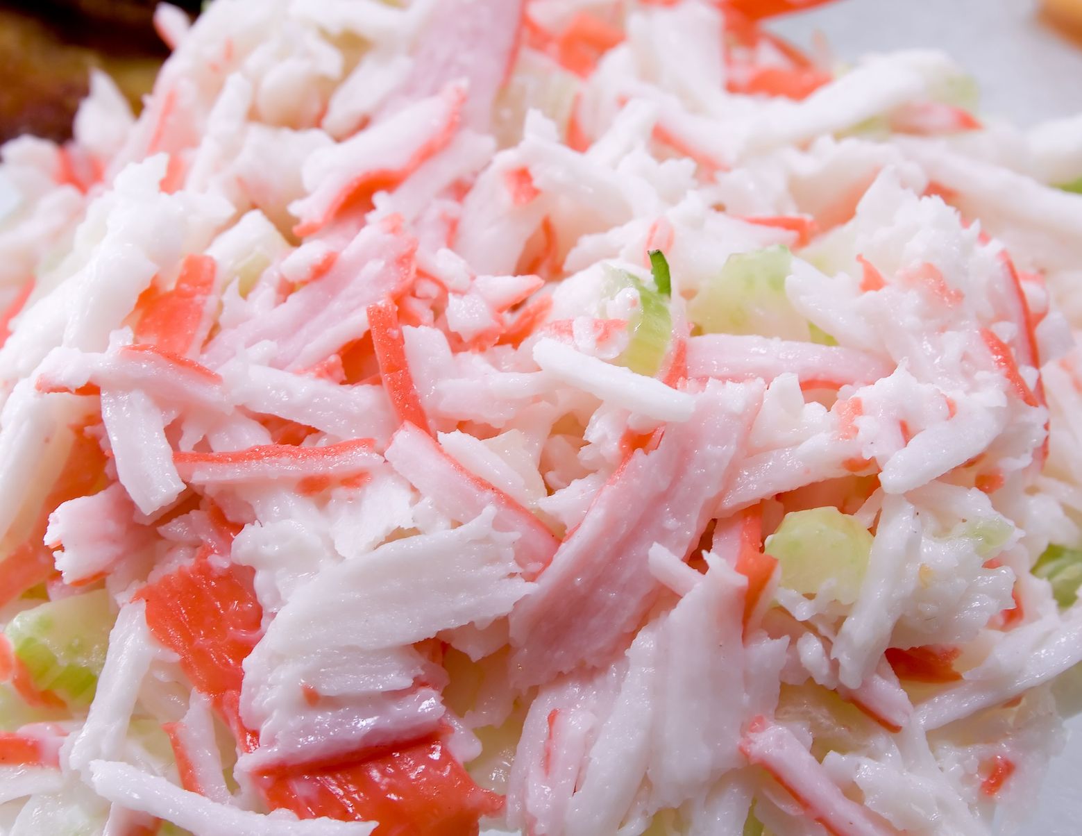 Order Crabmeat Salad food online from Rainbow Sushi store, Germantown on bringmethat.com