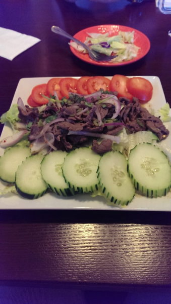 Order Sa5. Beef Salad food online from Thai T store, Rancho Cucamonga on bringmethat.com