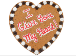 Order I Give You My Heart! - HV2012 food online from Cookie Co store, Longview on bringmethat.com