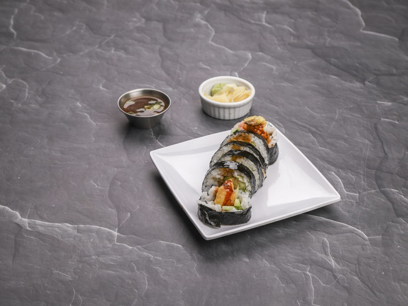 Order Shrimp Tempura Roll food online from Ku Sushi store, Dallas on bringmethat.com