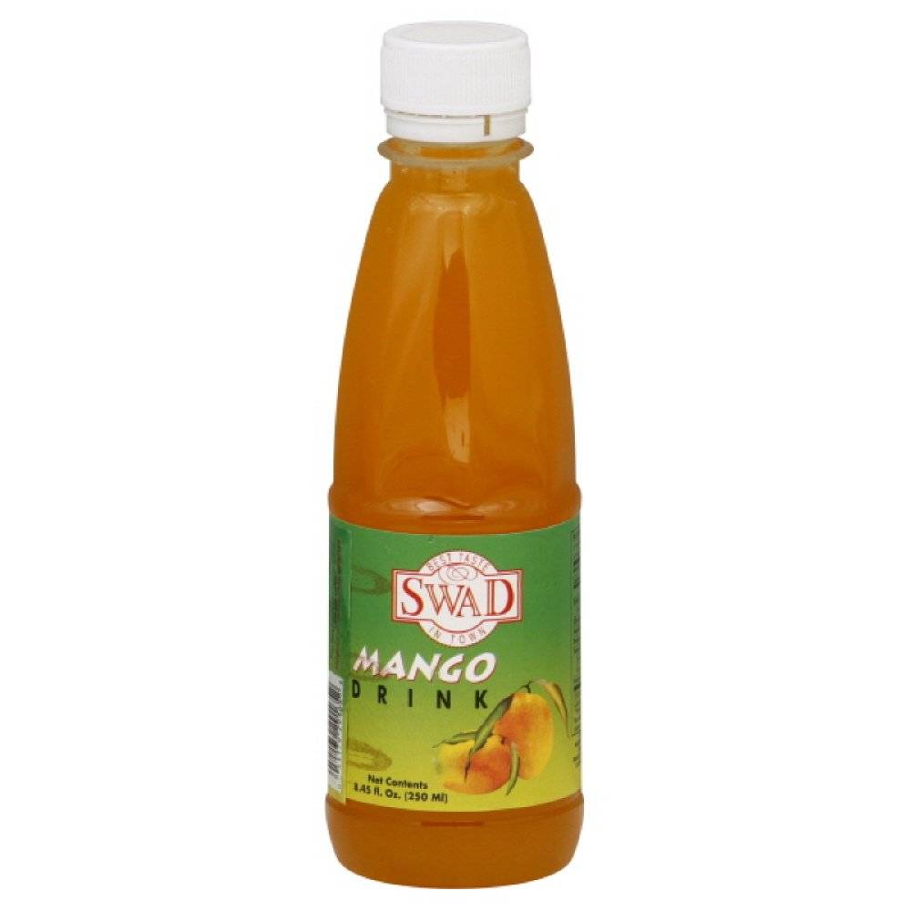 Order Swad Mango Juice 250 ml food online from New Rotikaa Foods store, Iselin on bringmethat.com