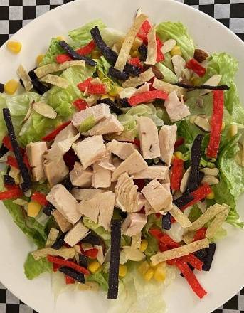 Order Oriental Chicken Salad food online from Cafe Dolce 34 store, Rancho Cordova on bringmethat.com