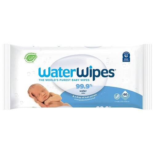 Order WaterWipes Biodegradable Baby Wipes - 28.0 ea food online from Walgreens store, ROSEMOUNT on bringmethat.com