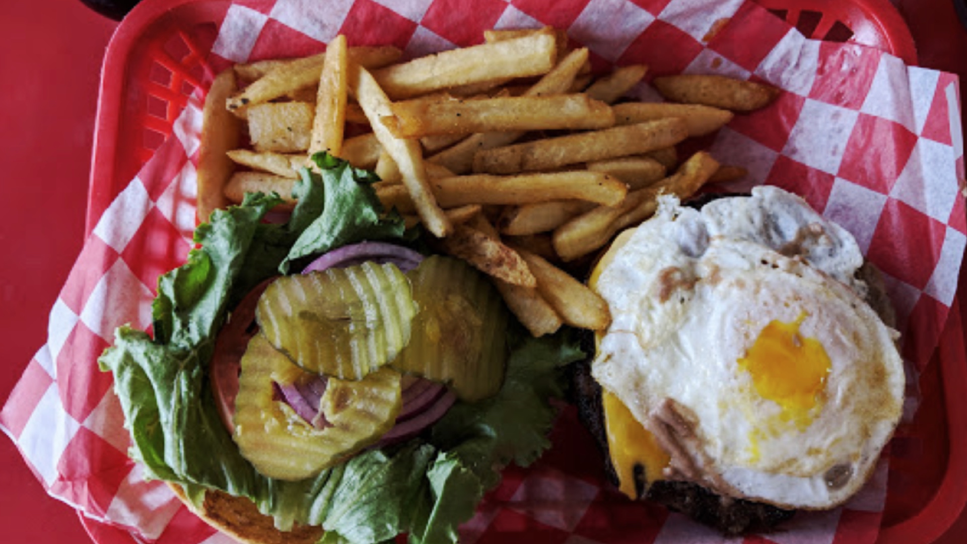 Order Baja Burger food online from Rosies Diner store, Aurora on bringmethat.com