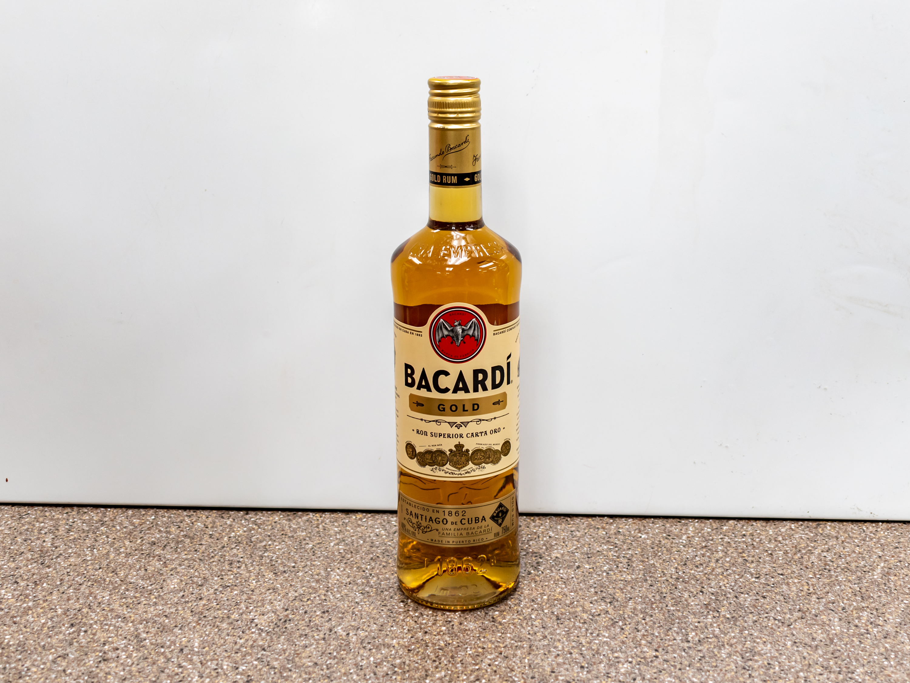 Order Bacardí Gold Rum food online from Kangaroo Food Mart store, Cathedral City on bringmethat.com