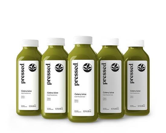 Order 5 Celery Juices food online from Pressed store, Montecito on bringmethat.com