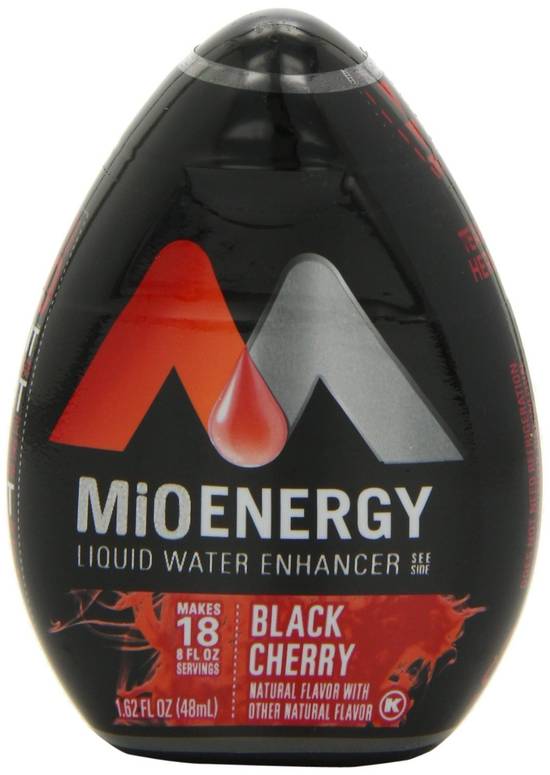 Order MiO Energy Black Cherry Naturally Flavored Liquid Water Enhancer with Caffeine & B Vitamins (1.62 oz) food online from Rite Aid store, Corona Del Mar on bringmethat.com