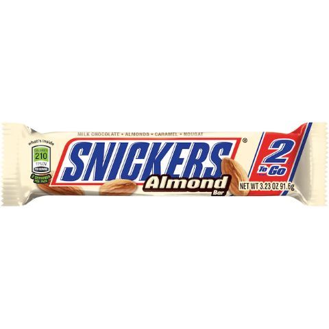 Order Snickers Almond King Size 2 Count food online from 7-Eleven store, Lavon on bringmethat.com