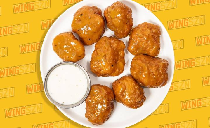 Order Carolina Gold (BBQ) Boneless Wings food online from Wing SZN store, Raleigh on bringmethat.com