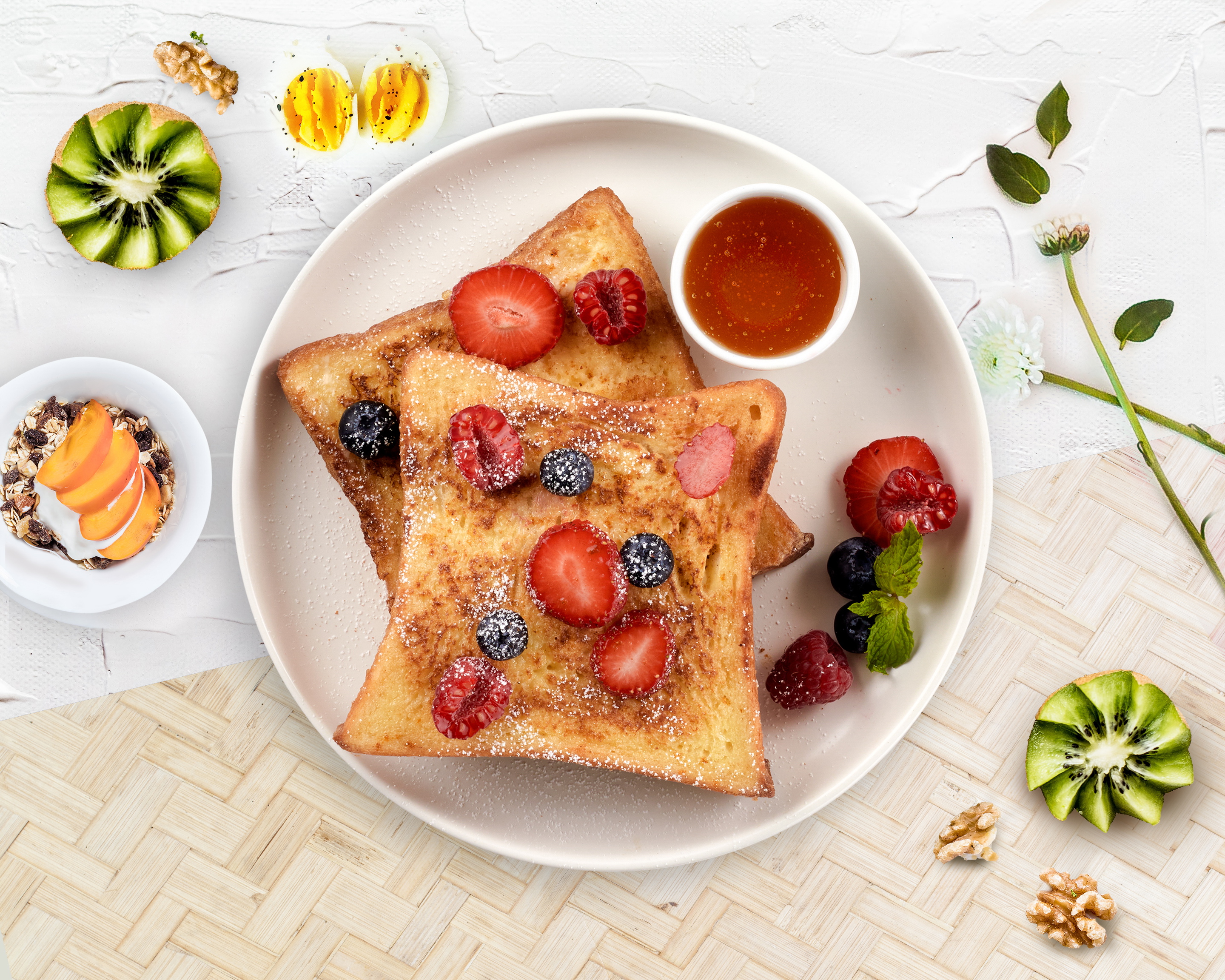 Order Very Berry French Toast food online from First Meal First store, Armonk on bringmethat.com