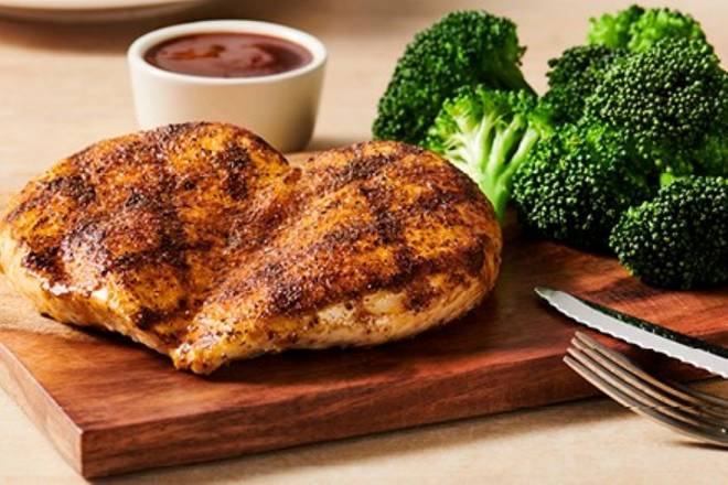 Order Grilled Chicken on the Barbie food online from Outback Steakhouse store, Ontario on bringmethat.com