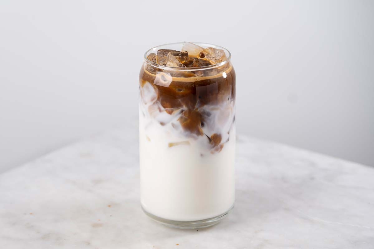 Order Iced Latte food online from Bluestone Lane Cafe store, Armonk on bringmethat.com