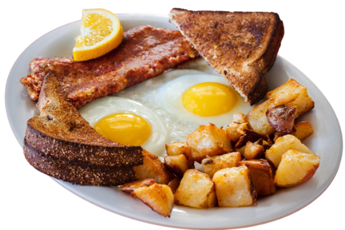 Order Founder's Hash & Eggs food online from Eggs Up Grill store, Summerville on bringmethat.com
