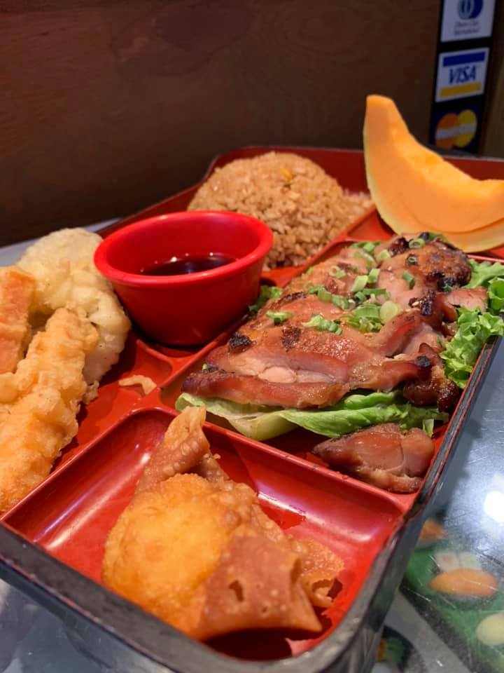 Order Combination Bento Box food online from Ichibon Japanese Restaurant store, Houston on bringmethat.com