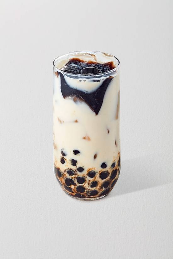 Order Grass Jelly Boba Milk food online from Sunright Tea Studio store, Sunnyvale on bringmethat.com