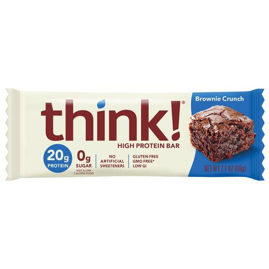 Order think! High Protein Bar, 2.1 OZ, Brownie Crunch food online from Cvs store, ARCADIA on bringmethat.com