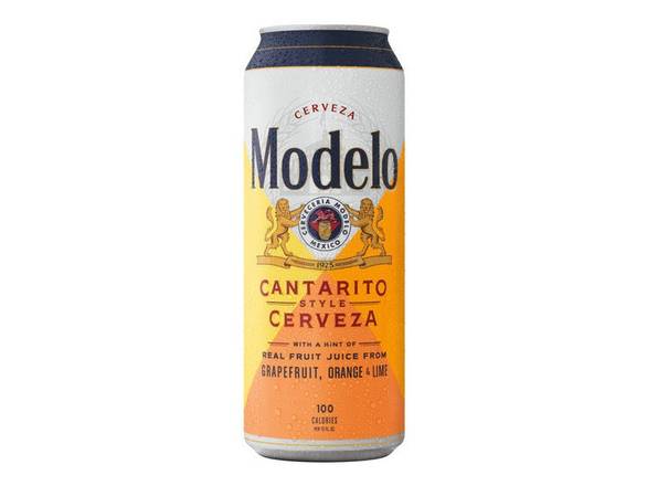 Order Modelo Cantarito Style Cerveza - 24oz Can food online from Zest Market & Liquor store, Phoenix on bringmethat.com