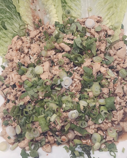 Order Larb Gai (Lao Minced Chicken sala) food online from Pho Thai-Lao Kitchen store, Maywood on bringmethat.com