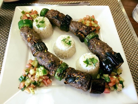 Order Grilled Kibbee Platter food online from Mediterranien Cafe And Grill store, Fogelsville on bringmethat.com