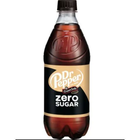 Order Dr Pepper Zero Sugar Creme Soda 20oz food online from 7-Eleven store, Willoughby Hills on bringmethat.com