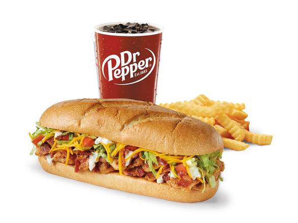 Order Chicken BLT Torta Meal  food online from Del Taco store, Moreno Valley on bringmethat.com