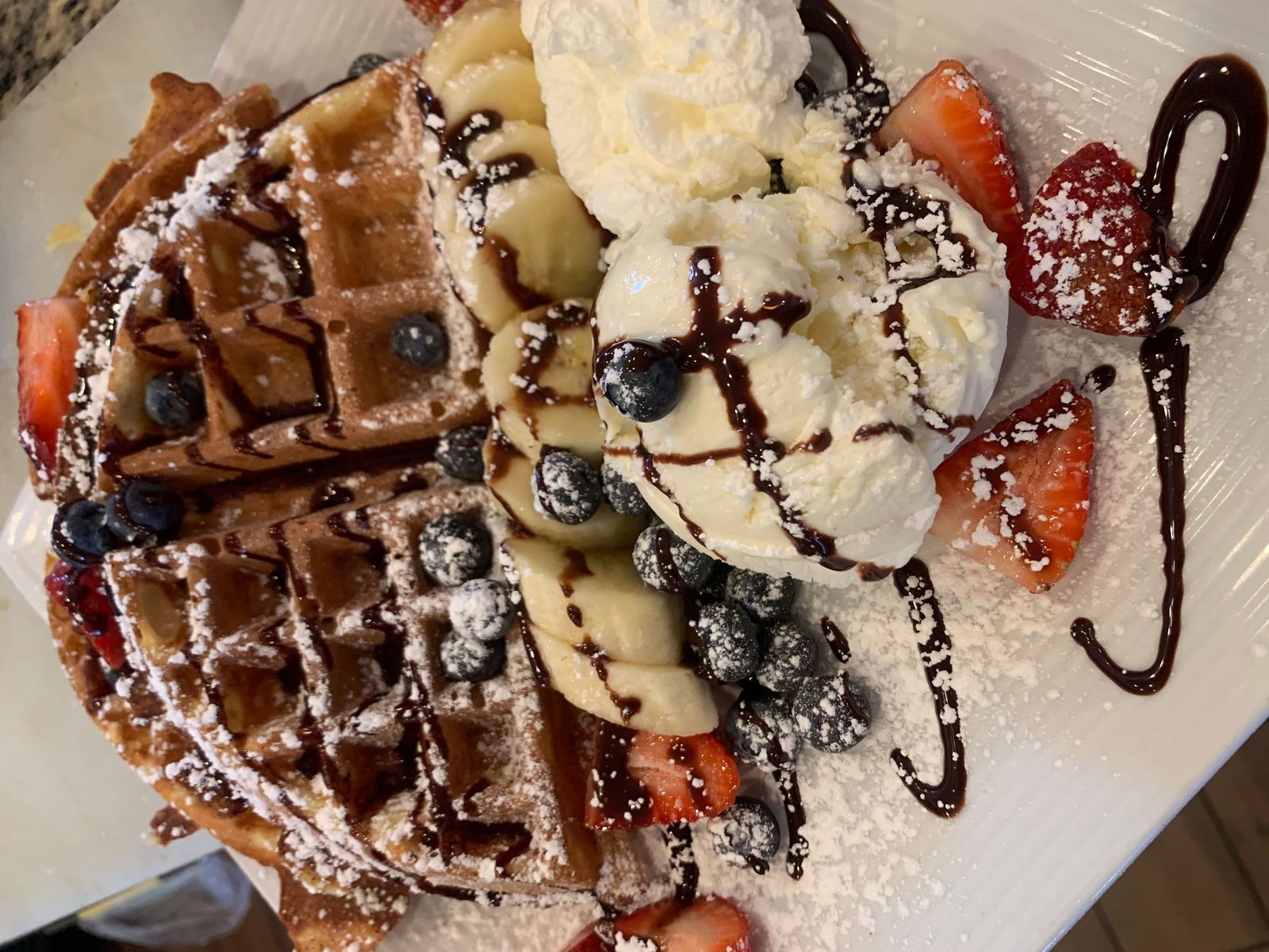 Order Madison Waffle food online from Madison Cafe & Grill store, Creskill on bringmethat.com