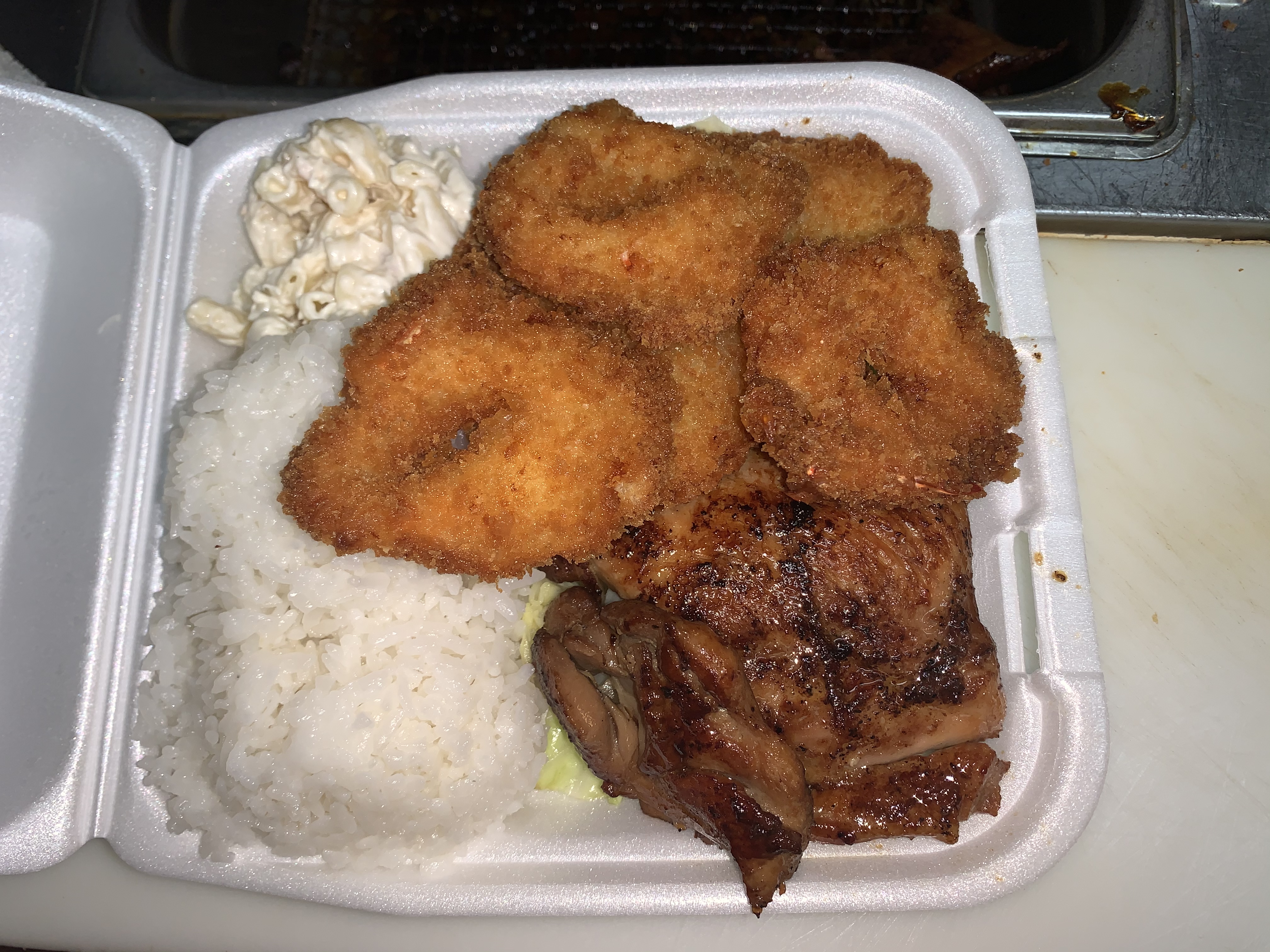 Order Seafood Mix food online from Sunny Hawaiian BBQ store, Sacramento on bringmethat.com