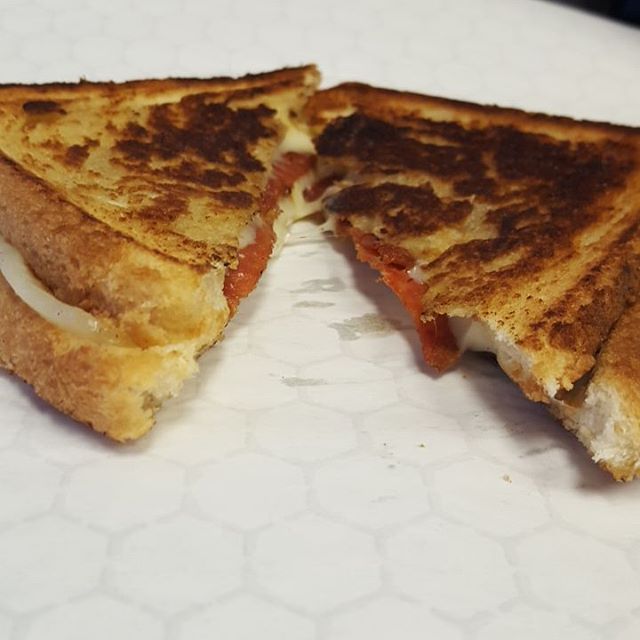 Order Grilled Cheese with Mozzarella and Pepperoni food online from Beckman's Deli & Grill store, Belmar on bringmethat.com