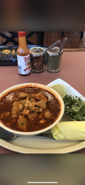 Order Menudo (Served Daily) food online from Burgers and More store, Alhambra on bringmethat.com