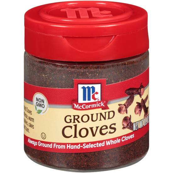 Order McCormick · Ground Cloves (0.9 oz) food online from Harveys Supermarket store, Americus on bringmethat.com